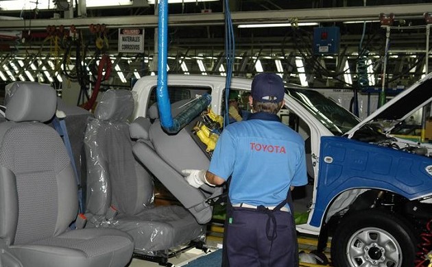 Toyota anunció inversiones en el país por más de u$s33 millones