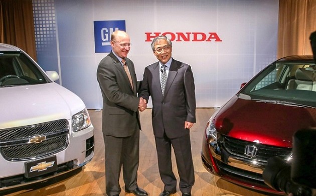 GM y Honda firman un acuerdo de colaboración con la mira en 2020