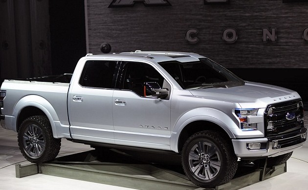 Ford presentó el concept Atlas que anticipa cómo será la nueva F-150