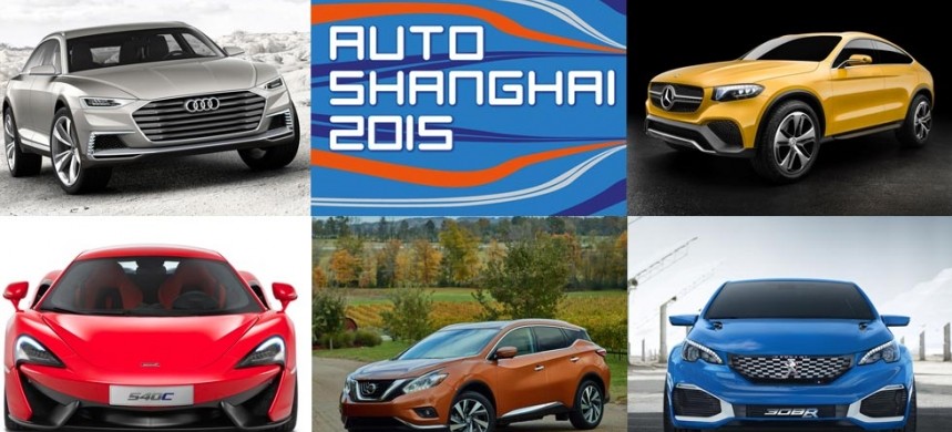 Los 10 mejores coches del Salón de Shanghai 2015