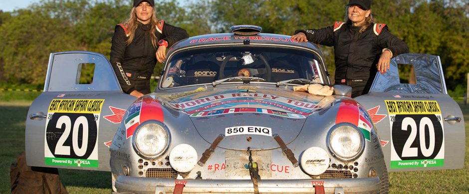 Dos mujeres y este Porsche 356 batirán un récord en la Antártida