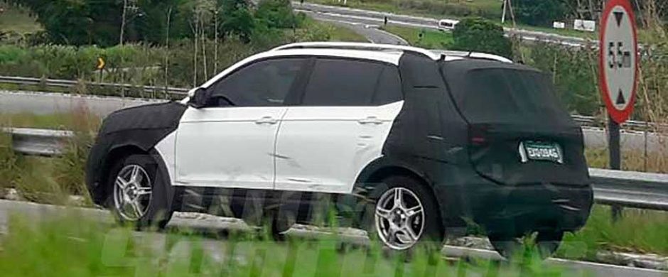 Camuflado: el nuevo Volkswagen T-Cross ya está en su fase de pruebas en Brasil