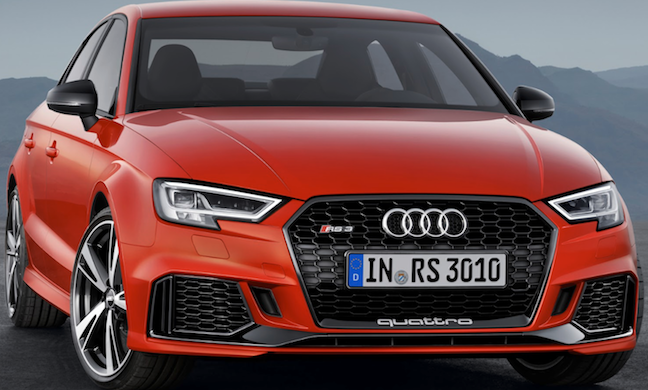 Audi lanzó el nuevo RS3 en versión de cuatro y cinco puertas